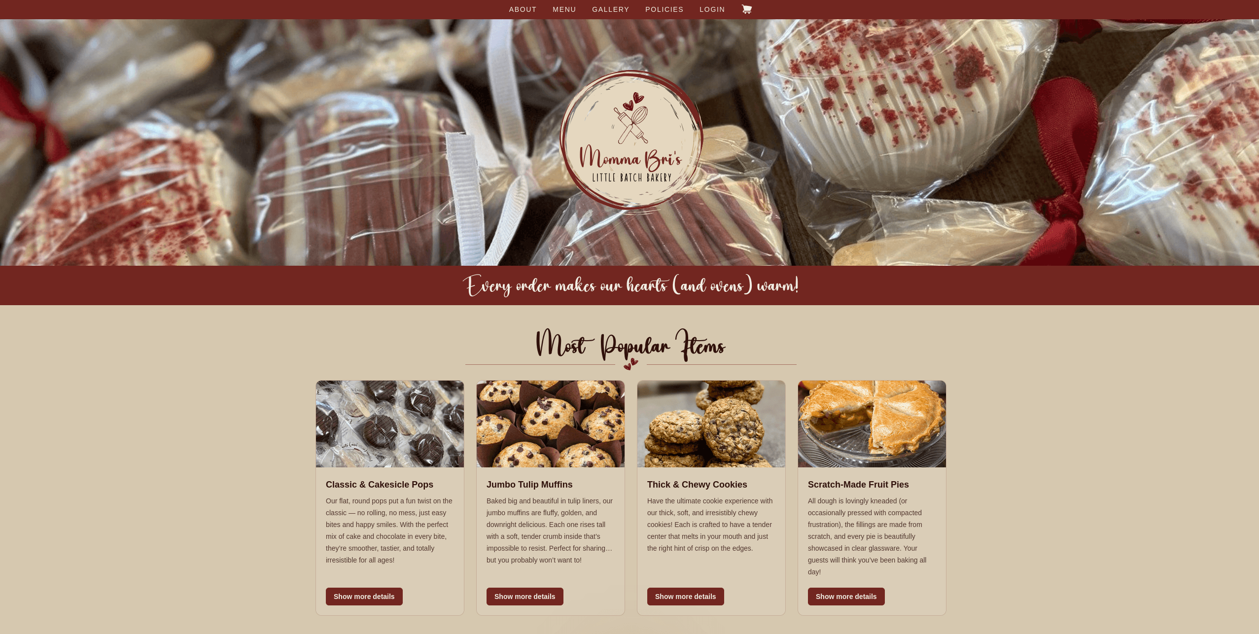 Momma Bri's Little Batch Bakery